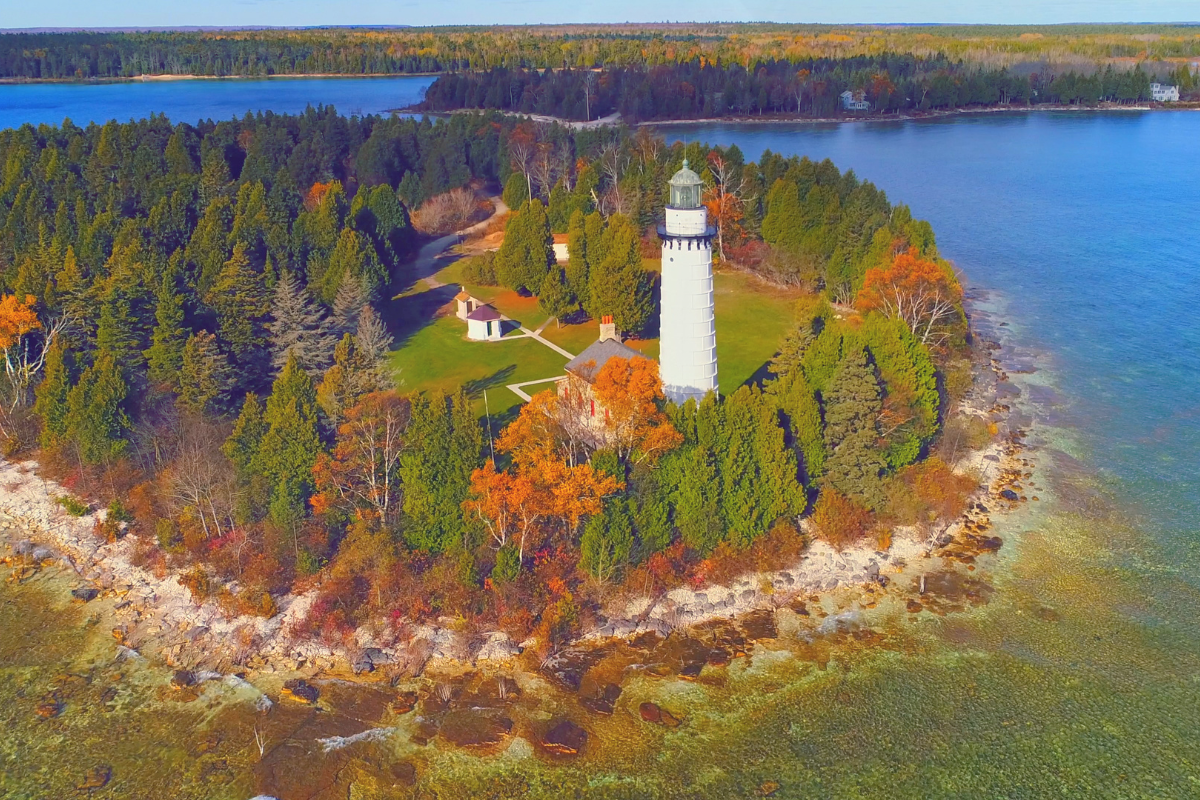 Cana Island Lighthouse, Door County Wisconsin